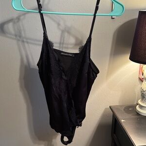 Abercrombie Black Lace Bodysuit